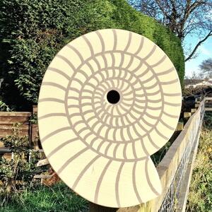 Handmade Ammonite Fossil Bird Box