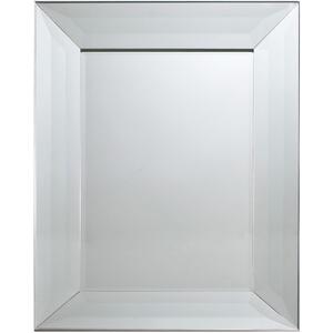 Ferrara Bevelled Rectangular Silver Wall Mirror 122cm x 92cm