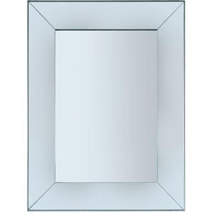 Vasto Rectangle Mirror Silver 1210x910mm by Gallery Direct