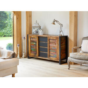 Urban Chic Reclaimed 2 Door 4 Drawer Sideboard