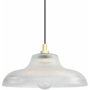 Aquarius Holophane Glass Bathroom Pendant Light 40cm