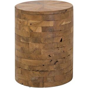 Side Table BRANT Brown by Beliani