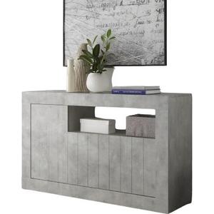 Como Three Door Sideboard - Grey Finish