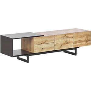 TV Stand Light Wood FIORA by Beliani