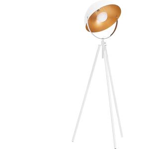 Thames II Tripod Retro Industrial Floor Lamp - White or Black