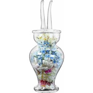 Extra Large Glass Ears Sweet Jar 68cm