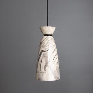 Pando Marbled Ceramic Pendant Light 14cm by Mullan Lighting