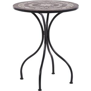 Garden Table Black CARIATI by Beliani