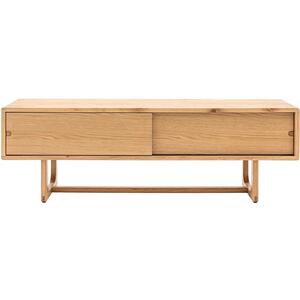 Handi Wooden Media & TV Unit in Natural or Smoked Oak