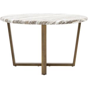 Lusso Round Coffee Table 800x800x450mm by Gallery Direct