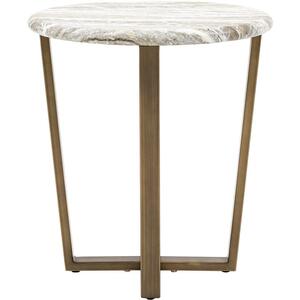 Lusso Side Table 520x520x560mm by Gallery Direct