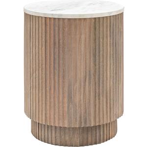 Marmo Side Table 400x400x500mm by Gallery Direct