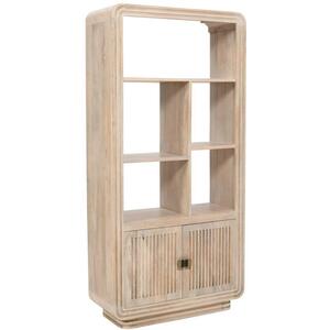 
        Hudson Carved Mango Wood Bookcase     by Indian Hub