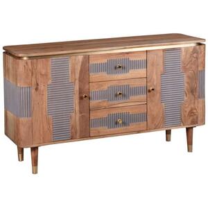 
        Wilton Acacia Wood 2 Doors 3 Drawers Sideboard     by Indian Hub