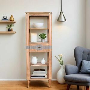 
        Wilton Acacia Wood 1 Drawers Open Bookcase     by Indian Hub