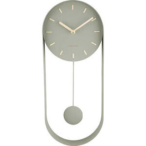 Wall Clock Pendulum Charm - Jungle green by Red Candy