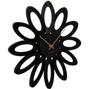 Wall Clock Fiore - Black by Red Candy