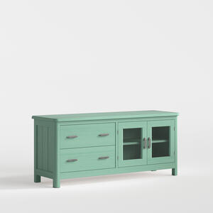 Cerdena Small TV Unit  Green Verde Agua Finish by Carsten Mobel