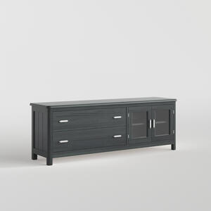 Cerdena Large TV Stand Black Finish by Carsten Mobel