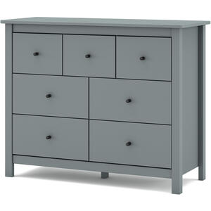 Lucena Seven Drawer Chest - Khaki Green