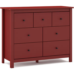 Lucena Seven Drawer Chest - Burgundy