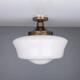 Schoolhouse Traditional Flush Ceiling Light 35cm by Mullan Lighting