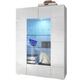 Treviso Two Door Display Cabinet - Gloss White with Optional Spotlight by Andrew Piggott Contemporary Furniture